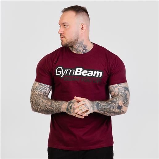 GymBeam beam t-shirt burgundy