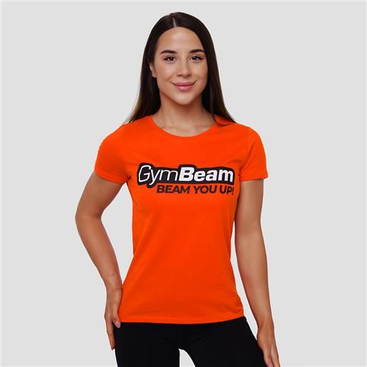 GymBeam women's beam t-shirt orange