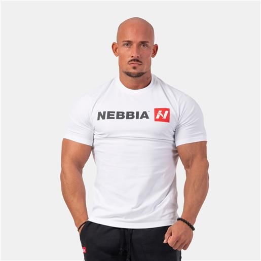 NEBBIA t-shirt da uomo red "n" / white