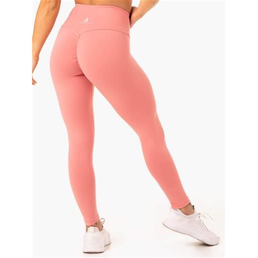 Ryderwear women's leggings staples scrunch bum rose pink