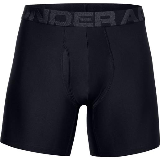 Under Armour men's boxers tech 6 in 2pack black