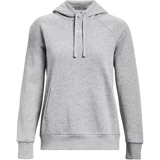 Under Armour women's hoodie rival fleece grey