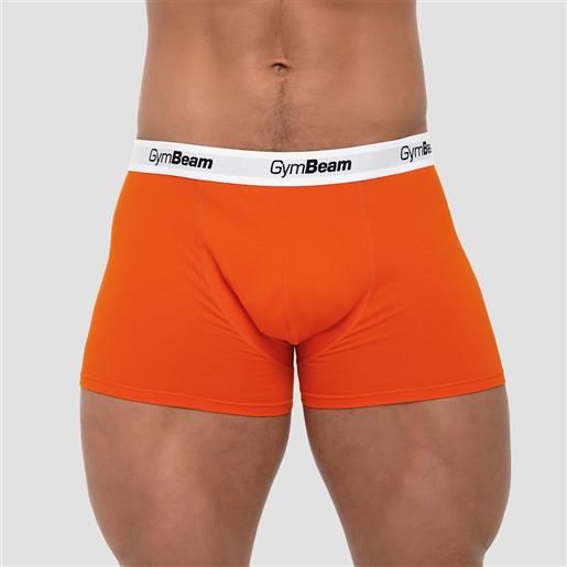 GymBeam boxer da uomo essentials 3pack orange