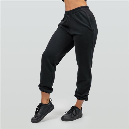 NEBBIA women's oversize sweatpants gym time black