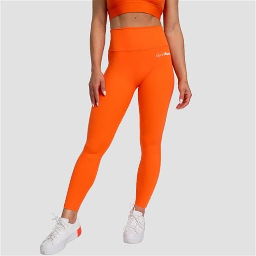 GymBeam women's limitless high-waist leggings orange