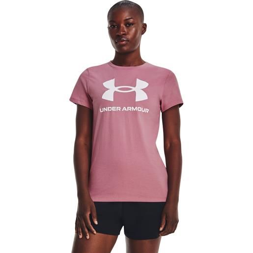 Under Armour women's t-shirt sportstyle logo ss pink