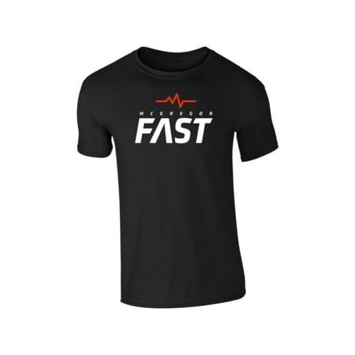 BAIQI mc. Gregor fast t-shirt black