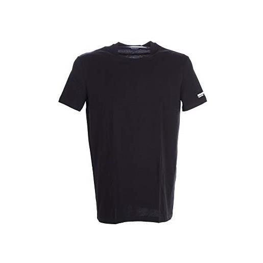 DSQUARED2 d9m203520 t-shirt manica corta uomo nero xl