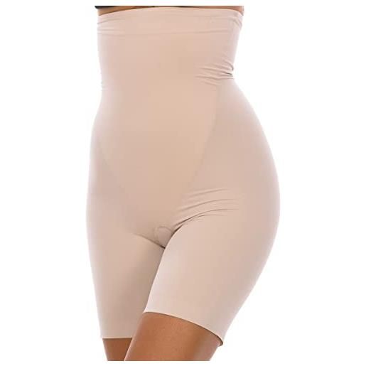 Janira fascia da donna curves culotte alto, duna, xl