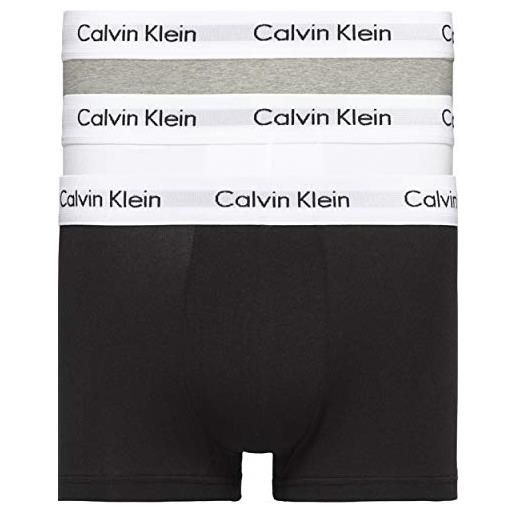 Calvin Klein confezione 3 boxer uomo ck articolo u2664g low rise trunks