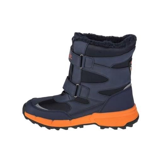 Kappa cekis tex t unisex kids scarpe per jogging su strada unisex - adulto, blu (navy/orange), 37 eu