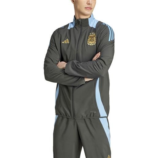 Argentina afa adidas giacca tuta rappresentanza uomo grigio coppa america 2024 iq0805