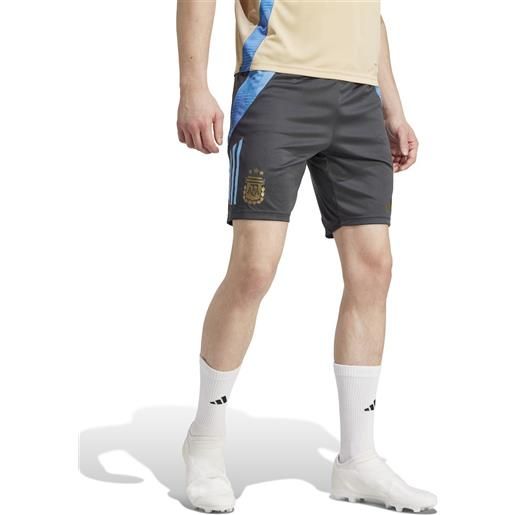 Argentina afa adidas pantaloncini shorts grigio training tiro 24 iq0811