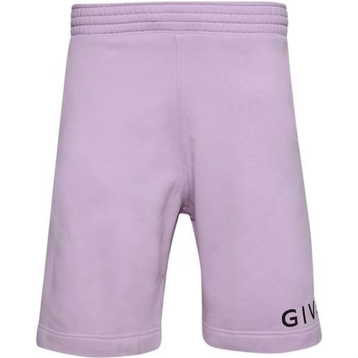 Givenchy shorts con stampa - viola
