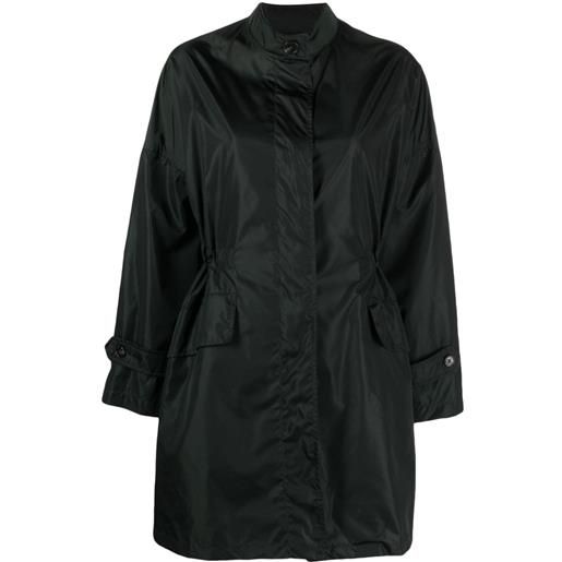 Mackintosh parka con cintura - verde