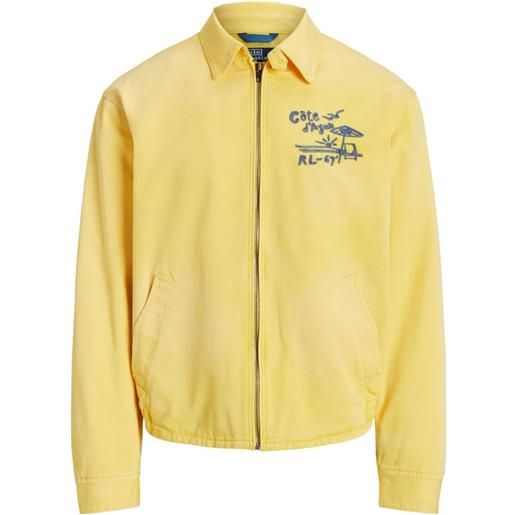 Polo Ralph Lauren giacca a vento montauk - giallo
