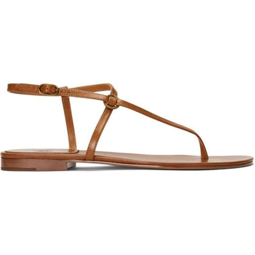 Polo Ralph Lauren sandali con fibbie - marrone