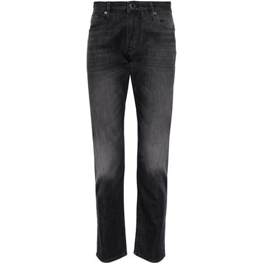 Emporio Armani jeans slim a vita media - blu