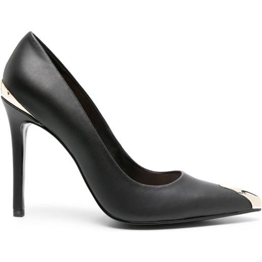 Just Cavalli pumps con punta in metallo - nero