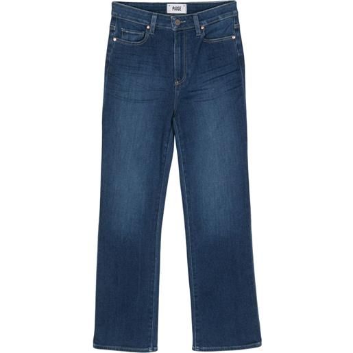 PAIGE jeans claudine svasati - blu