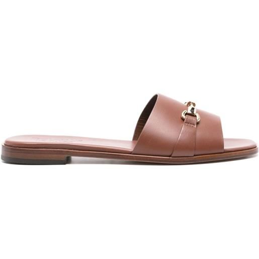 Doucal's sandali con morsetto - marrone