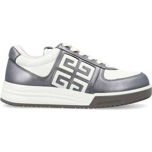 Givenchy sneakers in pelle g4 - argento