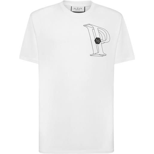 Philipp Plein t-shirt wire frame - bianco