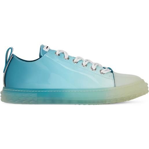Giuseppe Zanotti sneakers blabber con effetto sfumato - blu