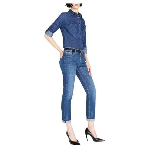Sisley trousers 4xie576t6 jeans, blue denim 902, 25 da donna