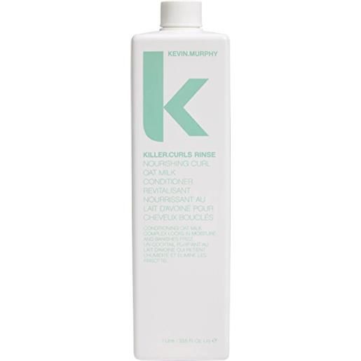 Kevin Murphy balsamo nutriente al latte d'avena per capelli ricci killer. Curls rinse (nourishing curl oat milk conditioner) 1000 ml