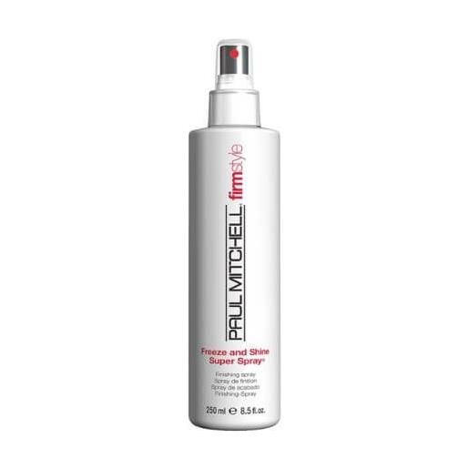 Paul Mitchell spray per una brillantezza abbagliante dei capelli firm style (freeze & shine super spray) 250 ml