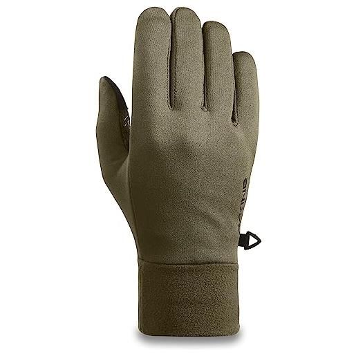 Dakine storm liner glove, guanti uomo, dark olive, xxl