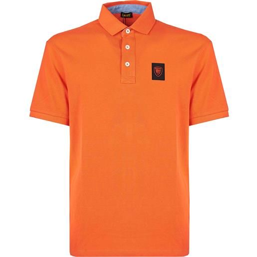 BLAUER polo in leggero piquet