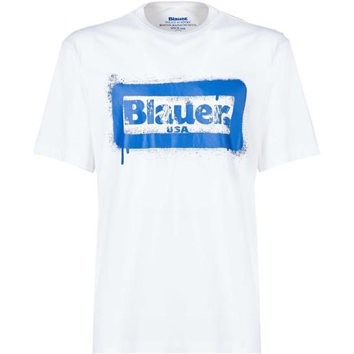 BLAUER t-shirt stampa graffiti