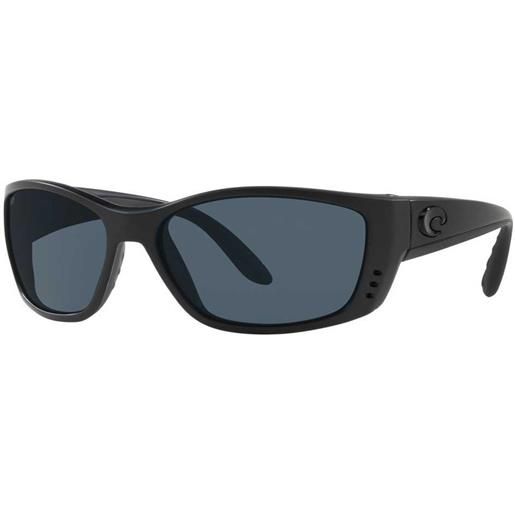 Costa fisch polarized sunglasses nero gray 580p/cat3 donna