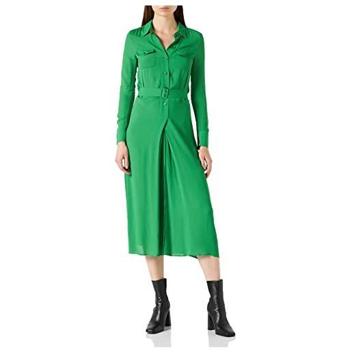 Pinko aretha abito sable vestito casual, v28_verde felce, 36 donna