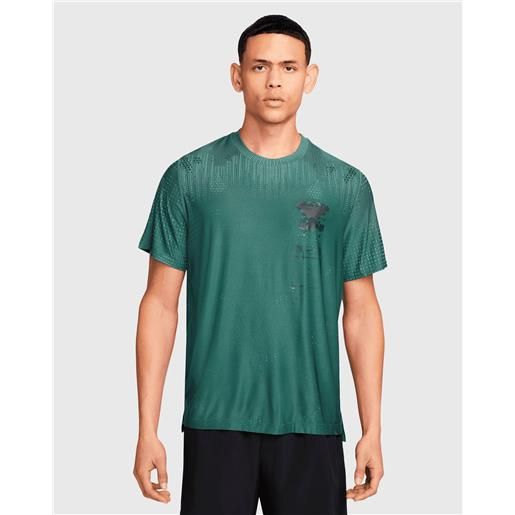 Nike axis performance system t-shirt dri-fit adv verde uomo