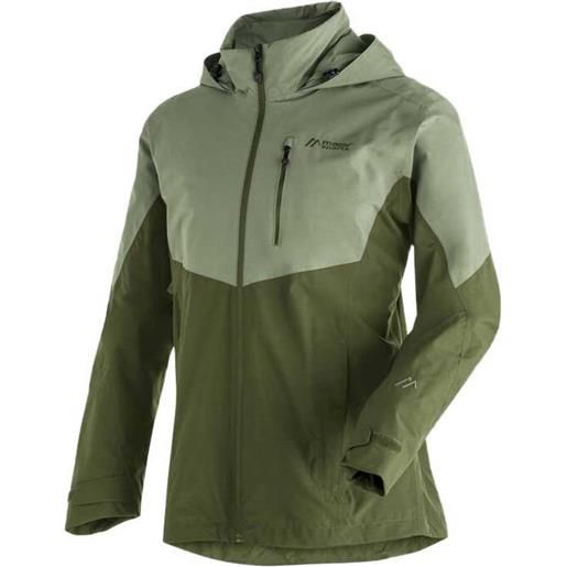 Maier Sports halny rec m full zip rain jacket verde m / regular uomo