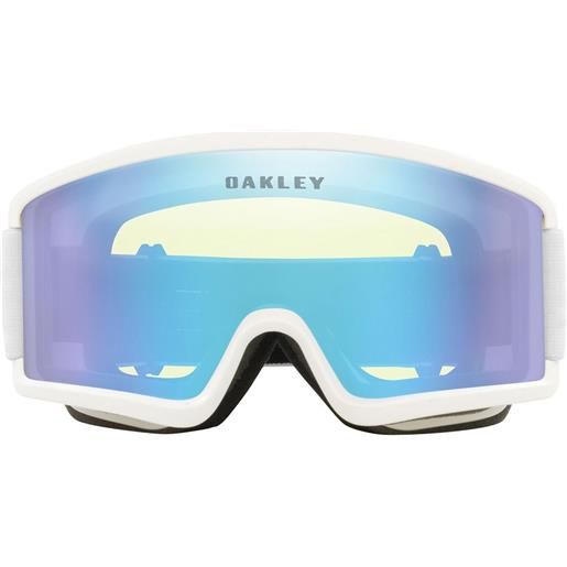 Oakley ridge line s ski goggles bianco, trasparente hi yellow/cat0