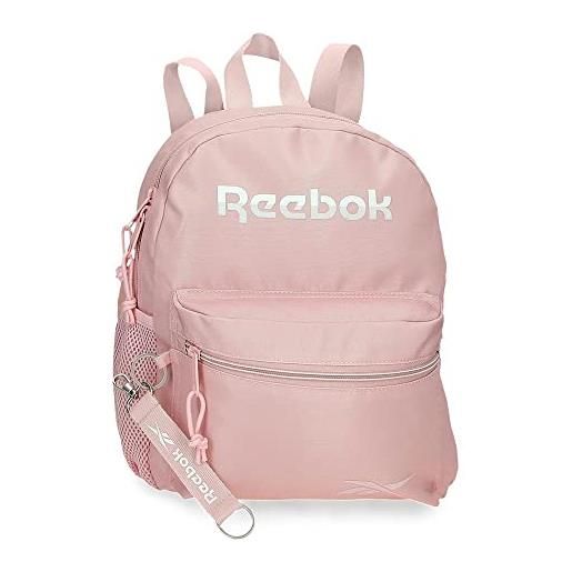 Reebok glen walking backpack rosa 27x32x10 cm poliestere 8,64l