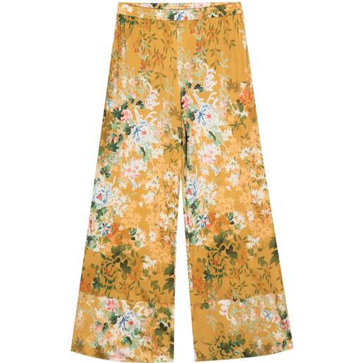 Pierre-Louis Mascia pantaloni a fiori - giallo
