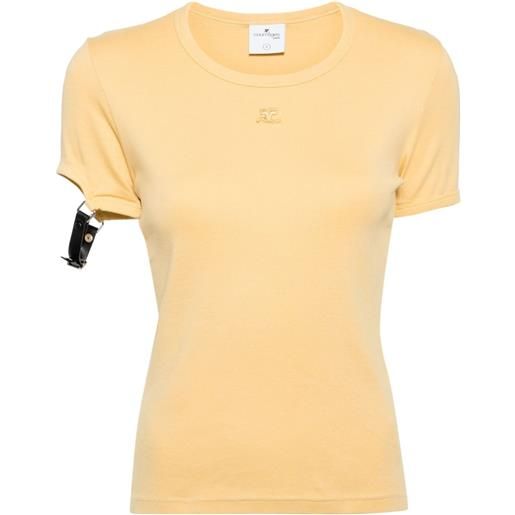 Courrèges t-shirt - giallo