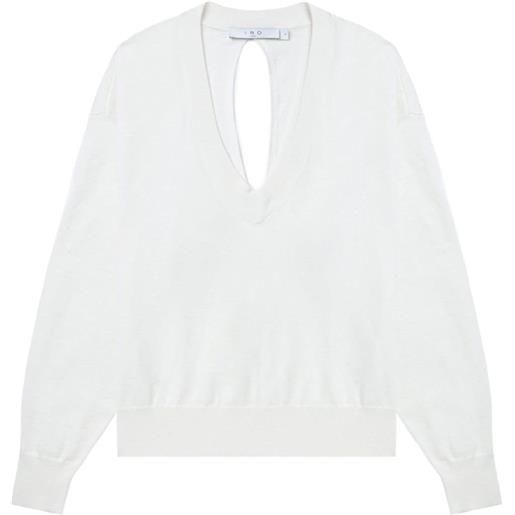 IRO maglione con dettaglio cut-out maddio - bianco
