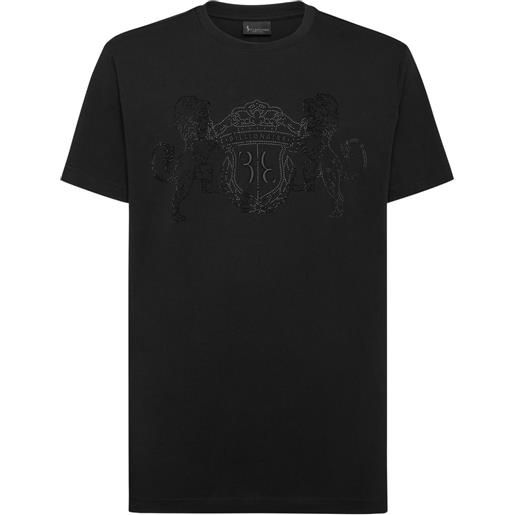Billionaire t-shirt con decorazione - nero