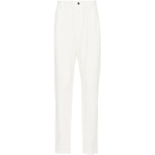 Emporio Armani pantaloni affusolati - bianco