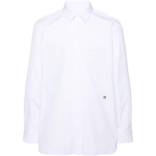 Givenchy camicia con ricamo - bianco