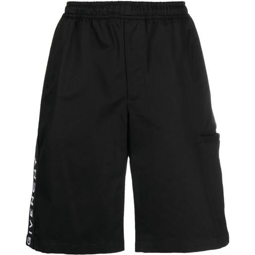 Givenchy shorts con decorazione - nero