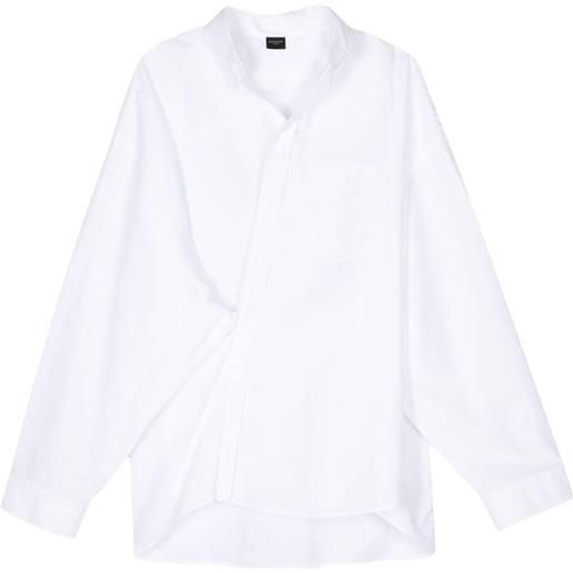 Balenciaga camicia oversize - bianco