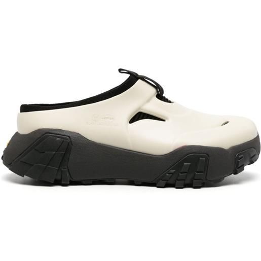 SLAM JAM X VIBRAM sneakers senza lacci rubber core - bianco