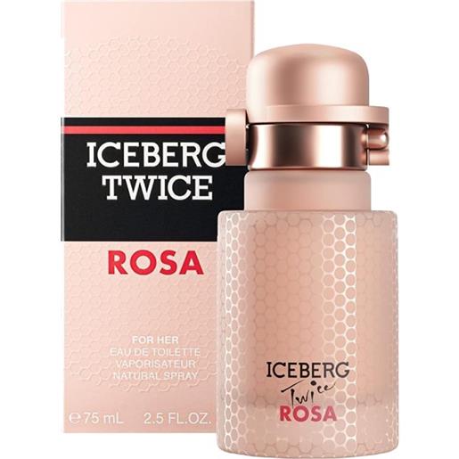ICEBERG twice rosa - eau de toilette donna 75 ml vapo
